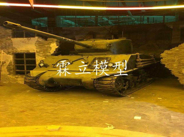 Customized Tank Model for Suzhou Huayi Film Theme Park