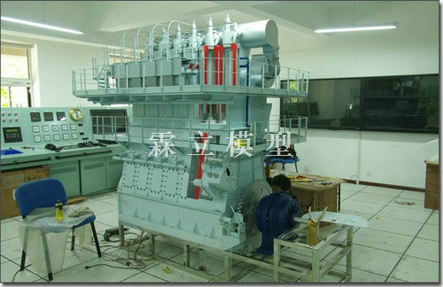 Customized 3-metre Diesel Engine Model for China Ship Vassilan